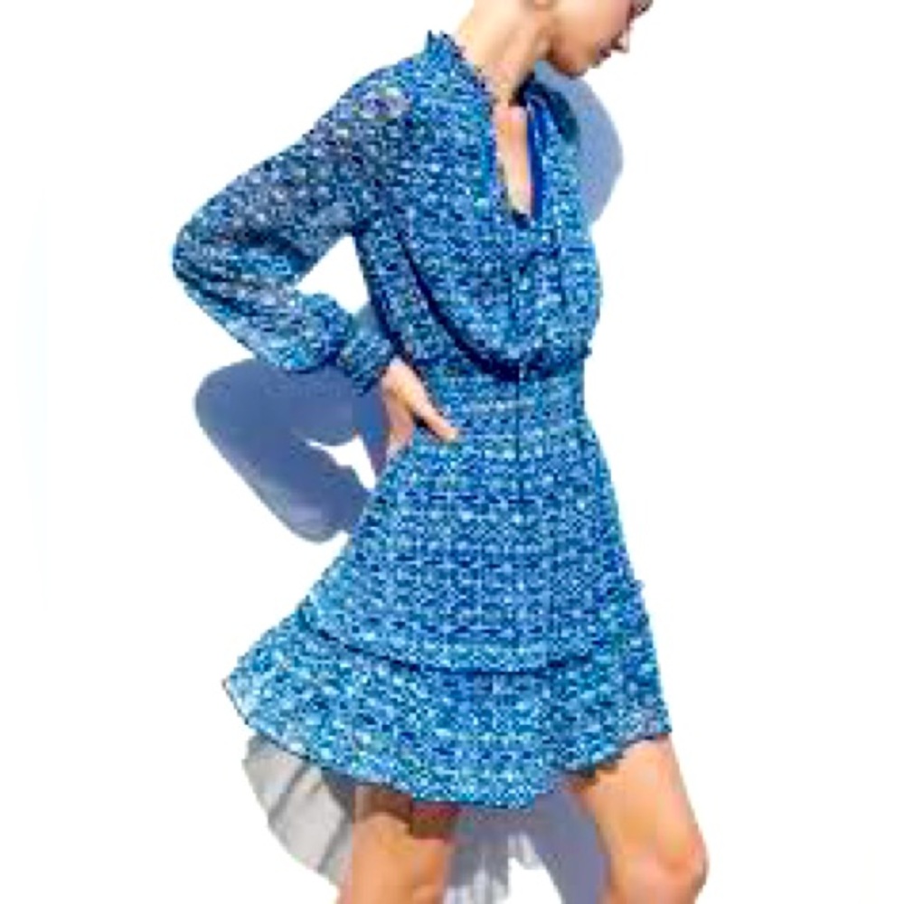 Zara NWOT Mini Dress Long sleeve XS